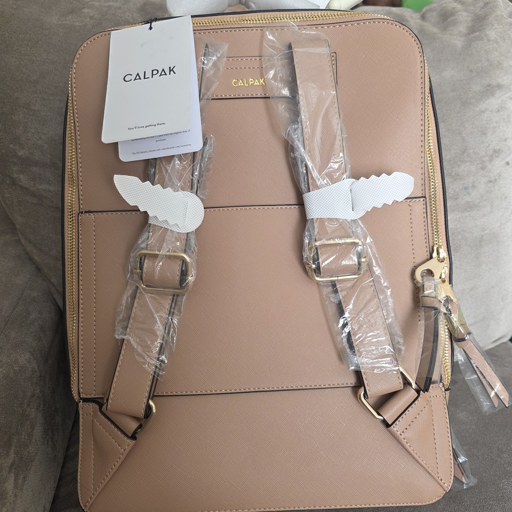 Calpak Tan Backpack - image 6